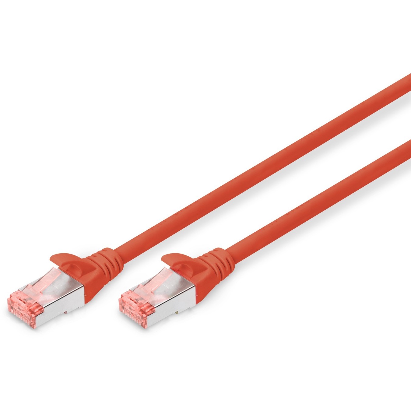 DIGITUS Patch Cable Cat6 S/FTP 2xRJ45 3.0m Red - Shielded Cat6 S/FTP, 3 m — Buy in Cyprus with Fast Delivery
