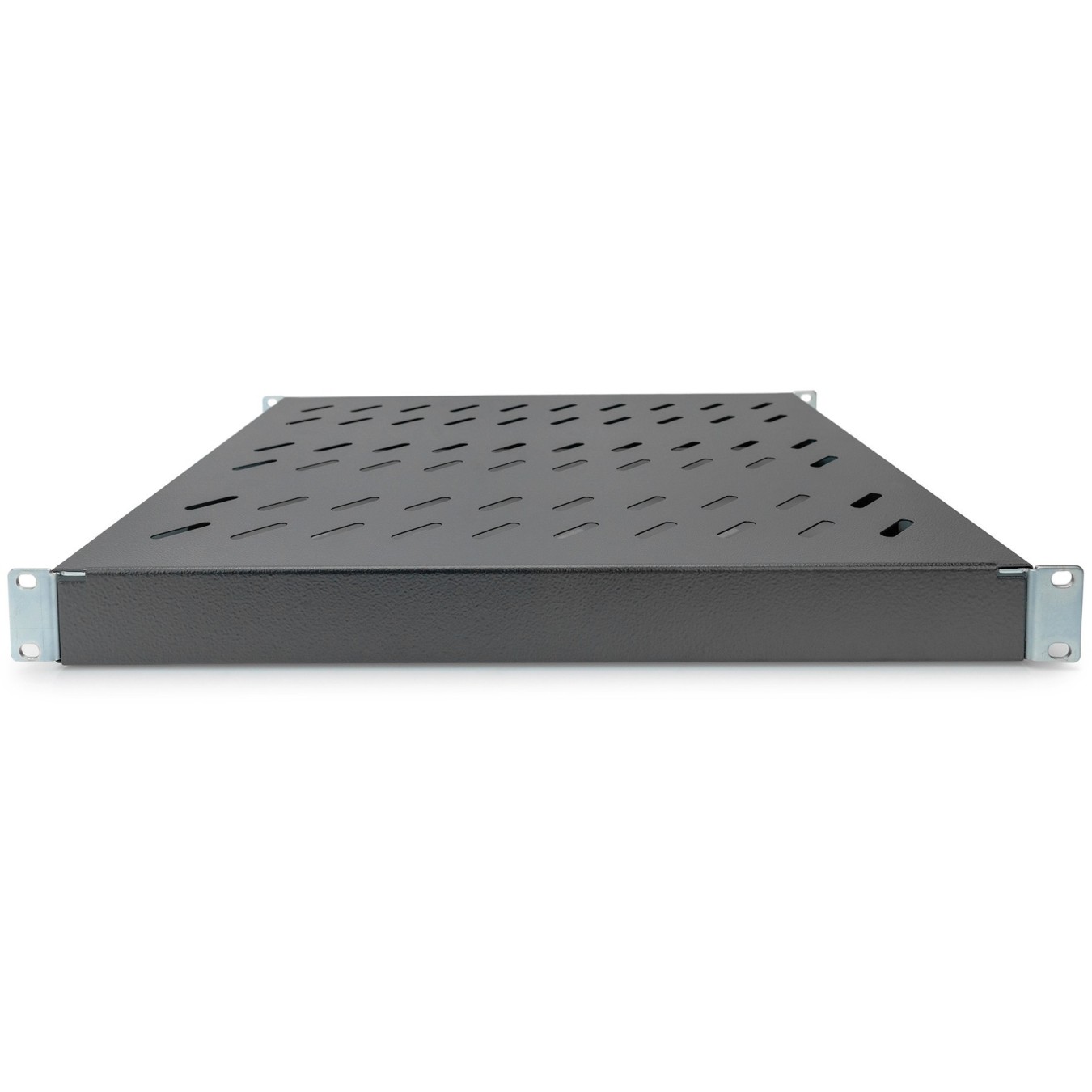 DIGITUS Fixed Shelf 1HE 44x482x350-500mm for 19-inch Cabinets - Black, 1U, Depth 350-500 mm — Buy in Cyprus with Fast Delivery