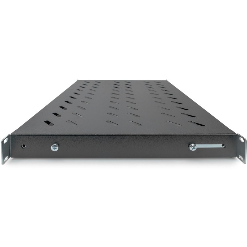 Buy DIGITUS Fixed Shelf 1HE 44x482x350-500mm for 19-inch Cabinets - Black, 1U, D... in Cyprus, Nicosia, Limassol, Larnaka, Pafos