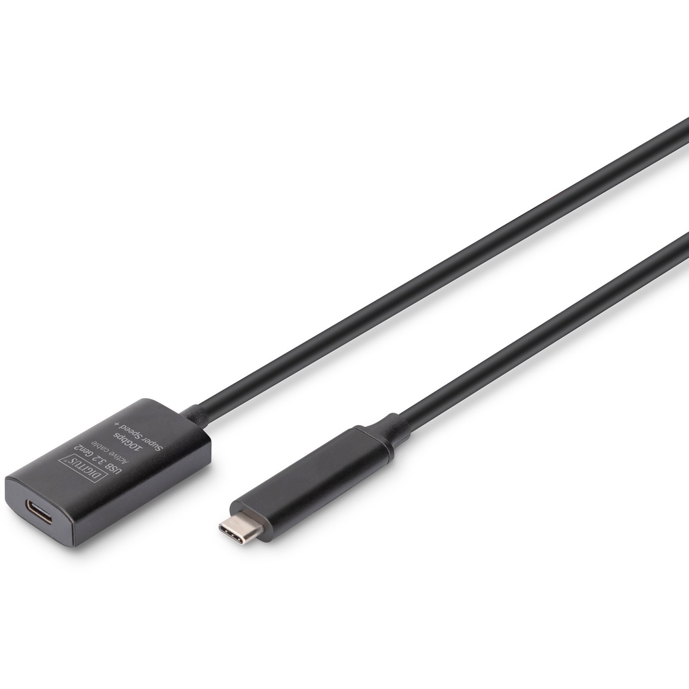 DIGITUS USB-C to USB-C Extension Cable, 5.00 m, 10 Gbps - USB-C Cable — Buy in Cyprus with Fast Delivery