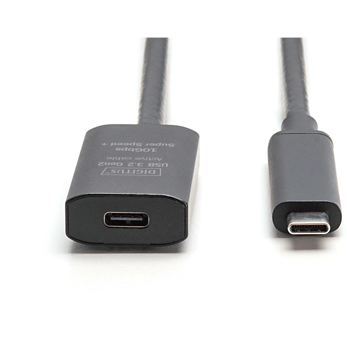 DIGITUS USB-C to USB-C Extension Cable, 5.00 m, 10 Gbps - USB-C Cable — Buy in Cyprus with Fast Delivery
