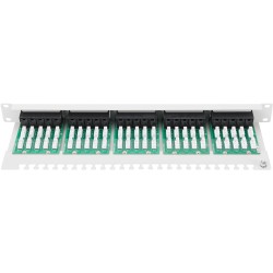 Buy DIGITUS Patch Panel - 1U 50-Port Cat3 Unshielded ISDN - 19-inch Rack-Mount in Cyprus, Nicosia, Limassol, Larnaka, Pafos