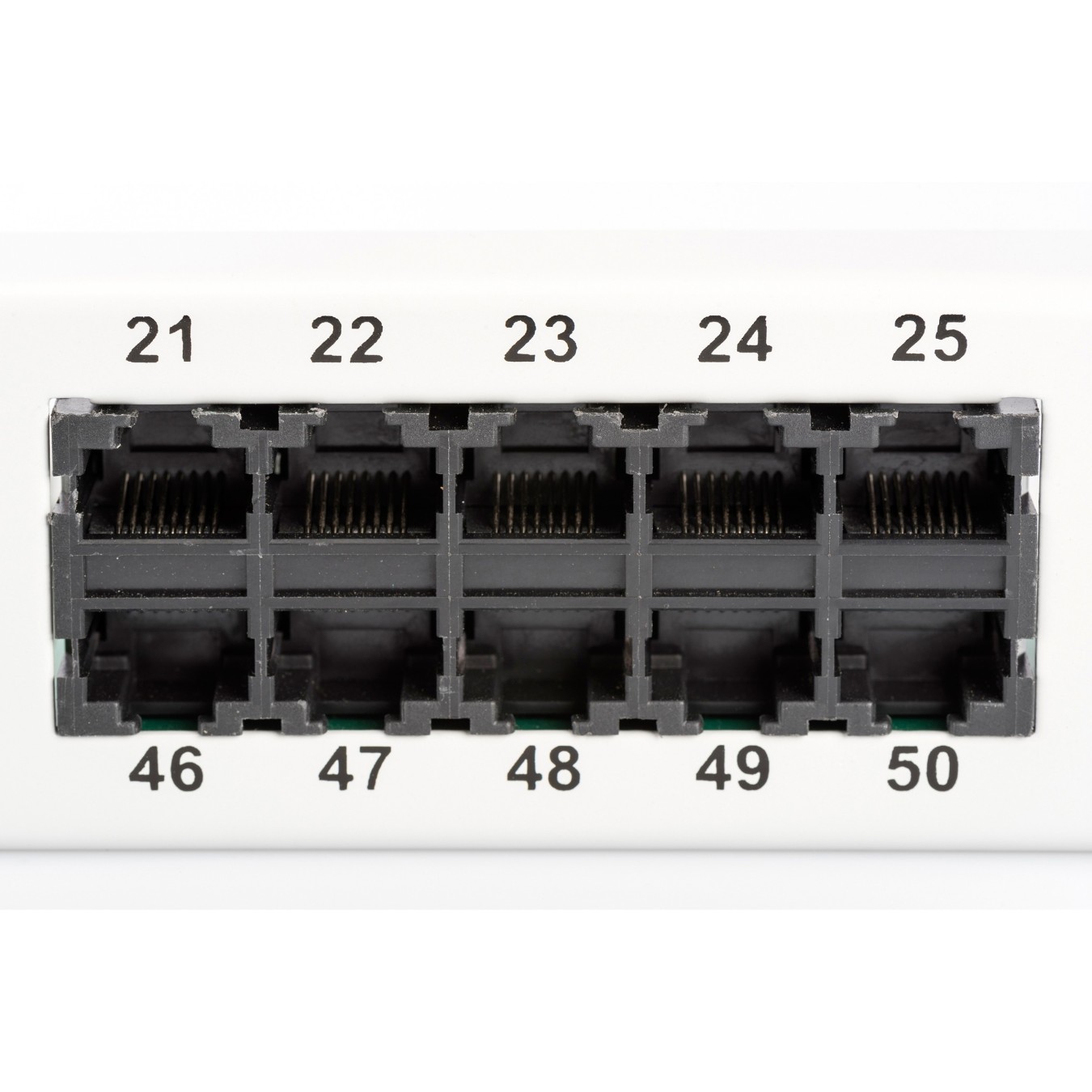 DIGITUS Patch Panel - 1U 50-Port Cat3 Unshielded ISDN - 19-inch Rack-Mount — Buy in Cyprus with Fast Delivery