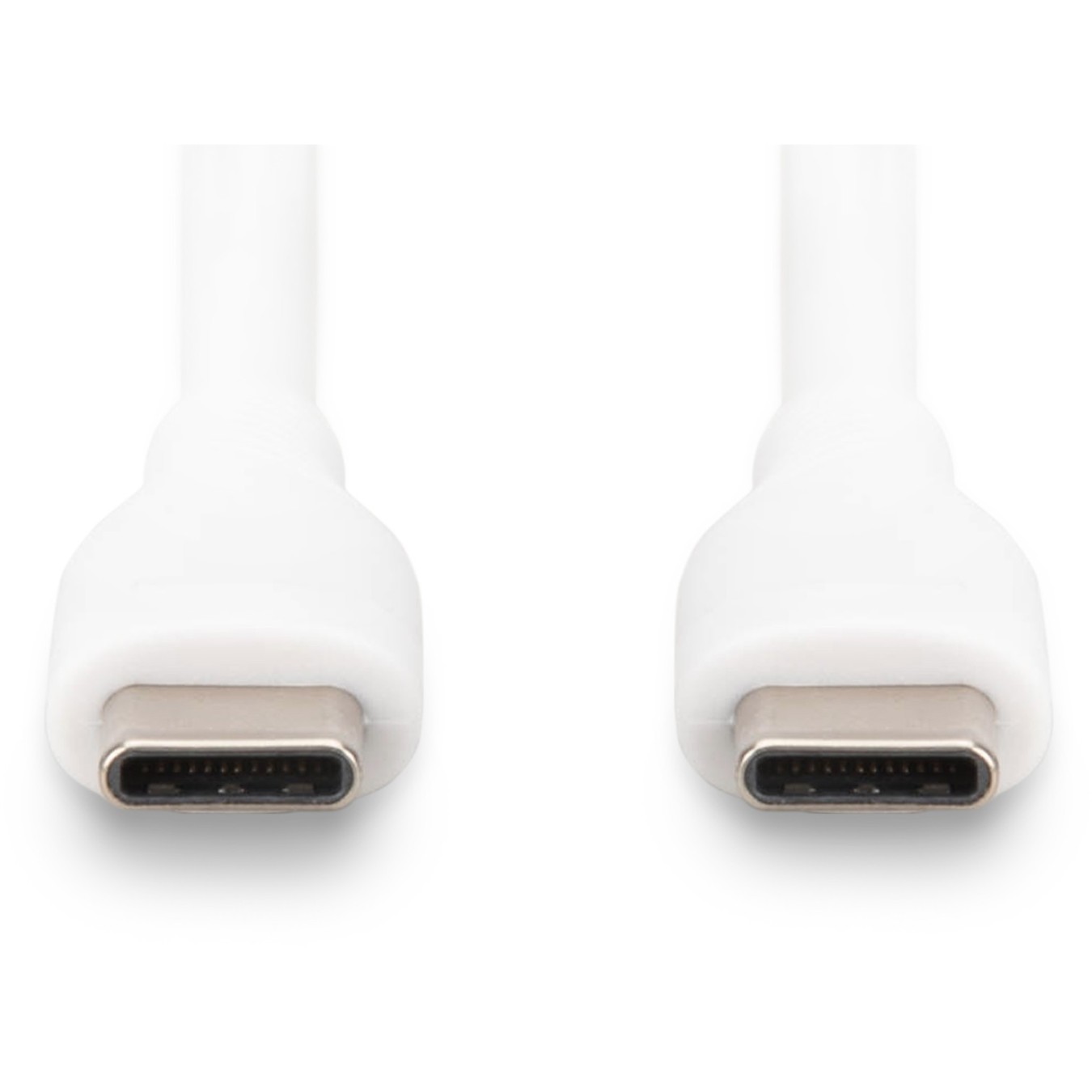 DIGITUS USB 2.0 Type-C Cable -C Silicone Stainless 1 m White — Buy in Cyprus with Fast Delivery