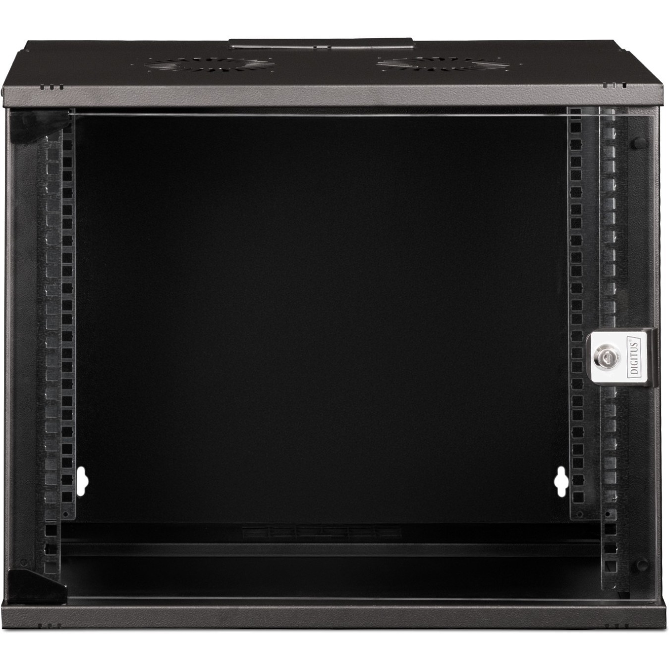 Digitus SOHO Pro Wall Mount Enclosure - SOHO PRO - Black, 9U, 460x540x400 mm, 19\" — Buy in Cyprus with Fast Delivery