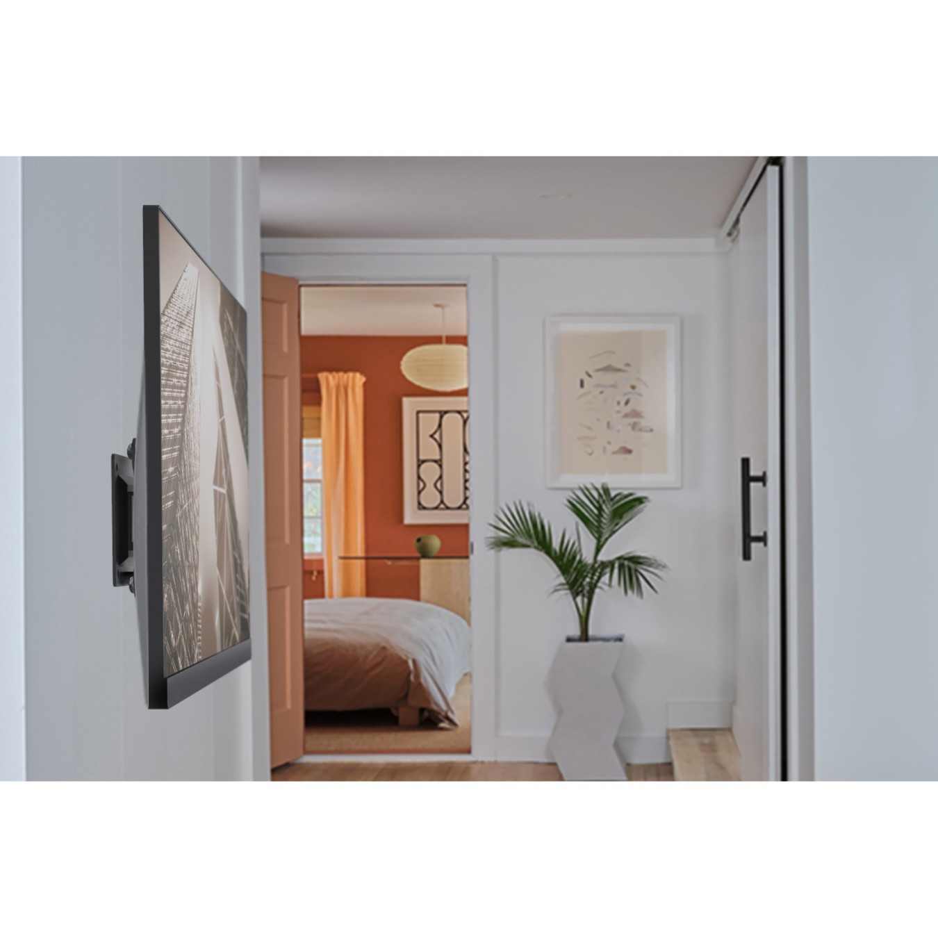 Digitus Wall Mount for 1 Monitor up to 32 inch (81 cm) - DA-90303-1 - Single Arm, Wall Mount, 18 kg capacity