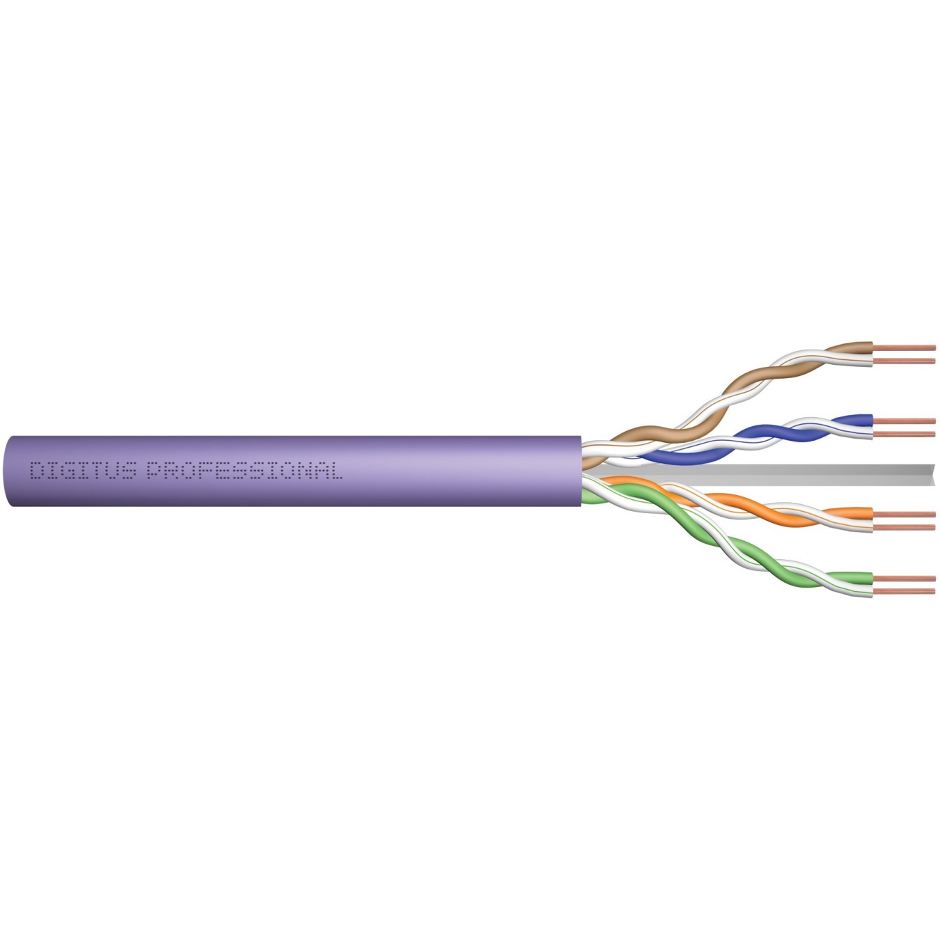 DIGITUS Instal-kab Cat6 UTP Ethernet Cable - Violet - 305 m length — Buy in Cyprus with Fast Delivery