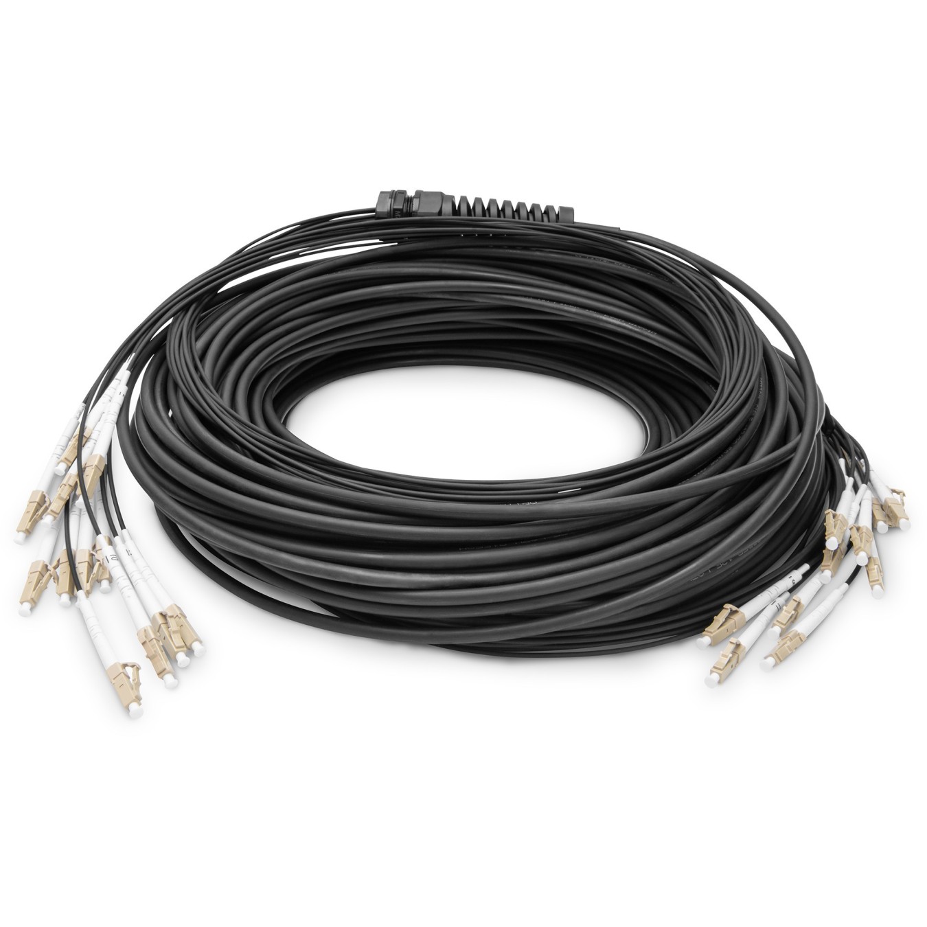 DIGITUS Fiber Patch Cable LC to UPC 30 m OM4 12-Fiber - Black — Buy in Cyprus with Fast Delivery