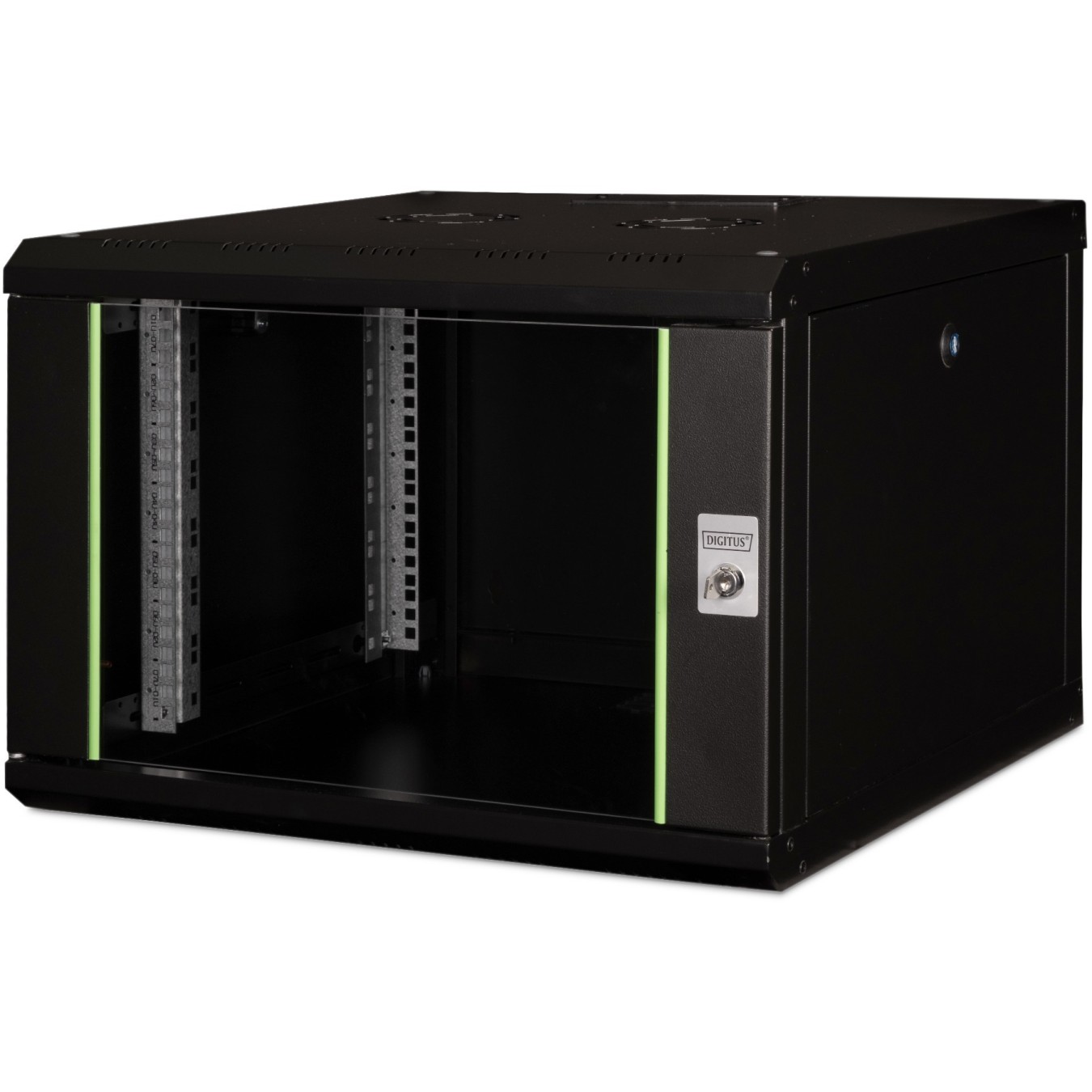 DIGITUS Wall-Mount Cabinet Unique 7U 420x600x600mm Black — Buy in Cyprus with Fast Delivery