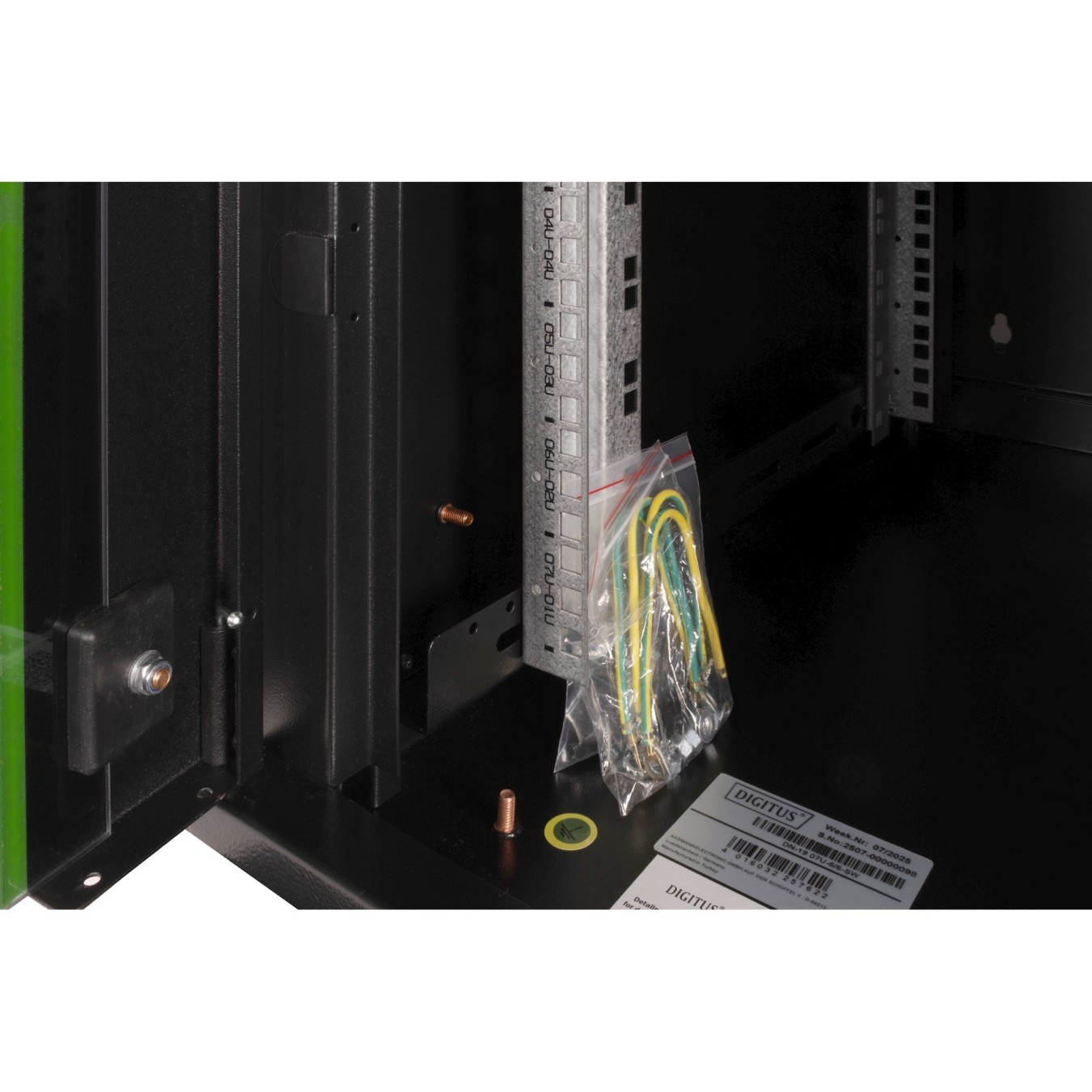 DIGITUS Wall-Mount Cabinet Unique 7U 420x600x600mm Black — Buy in Cyprus with Fast Delivery