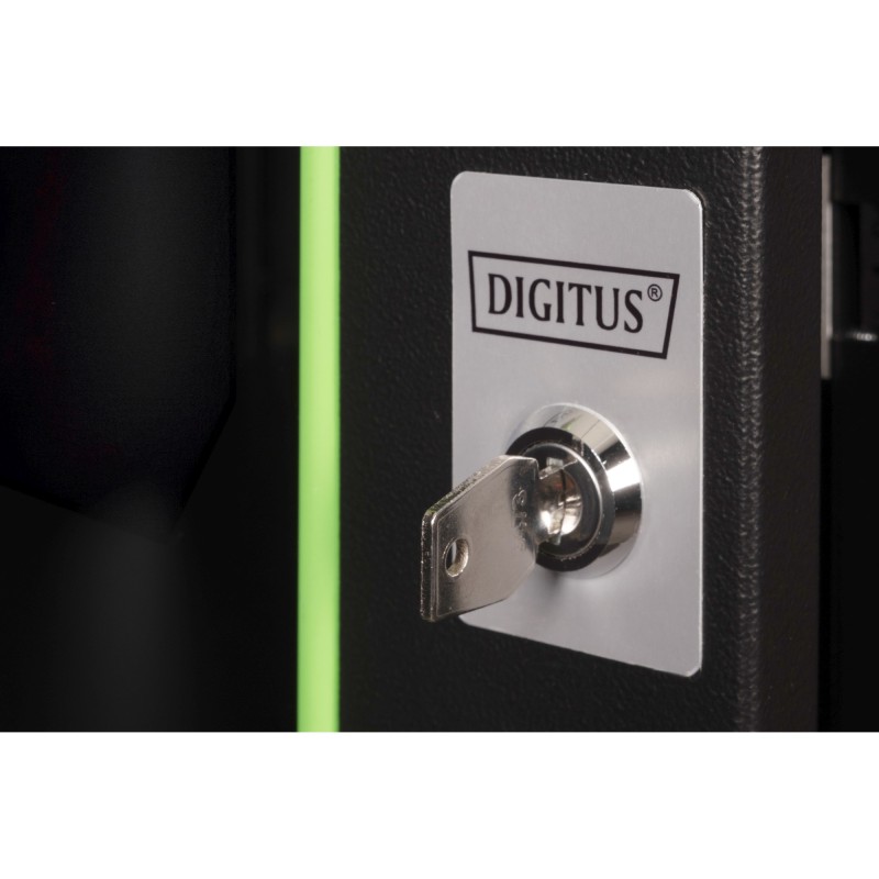 Buy DIGITUS Wall-Mount Cabinet Unique 7U 420x600x600mm Black in Cyprus, Nicosia, Limassol, Larnaka, Pafos