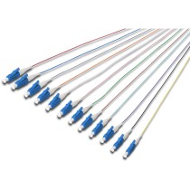 DIGITUS LWL Pigtails LC simplex OS2 - DIG-LWL-LC-OS2-12Stk - Multicolour, 2.00 m, Single-mode LC