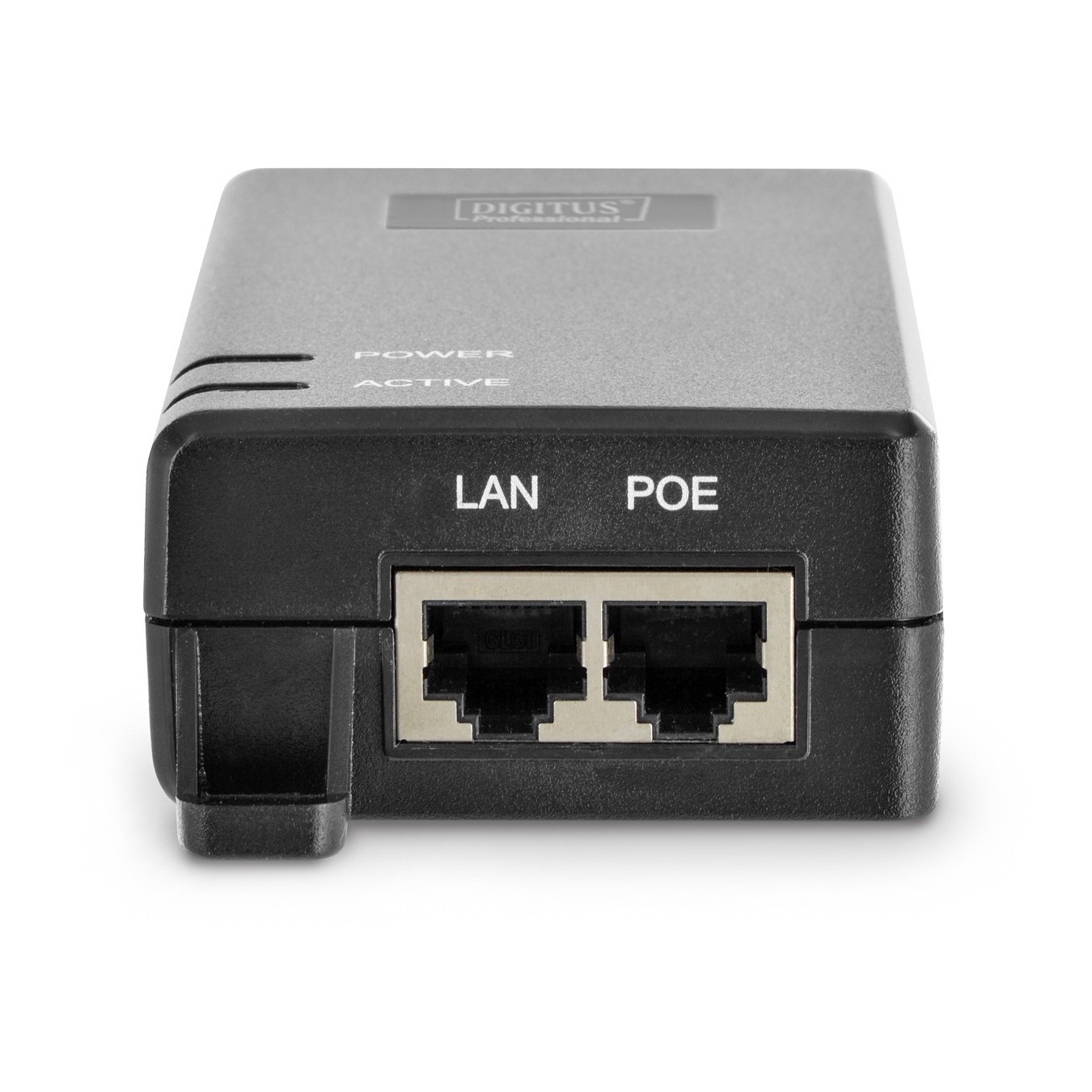 DIGITUS PoE+ Injector - Black - 30 W, 2x RJ-45, Gigabit Ethernet — Buy in Cyprus with Fast Delivery