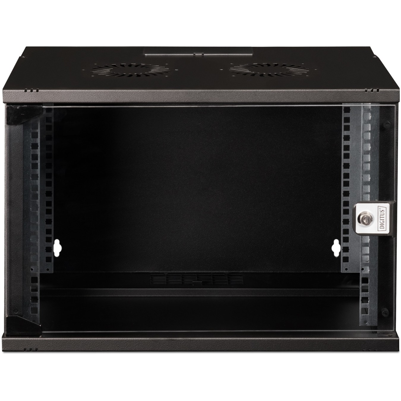 Digitus SOHO PRO 7U Wall-Mounted Enclosure - SOHO PRO - Black, 370x540x400 mm — Buy in Cyprus with Fast Delivery