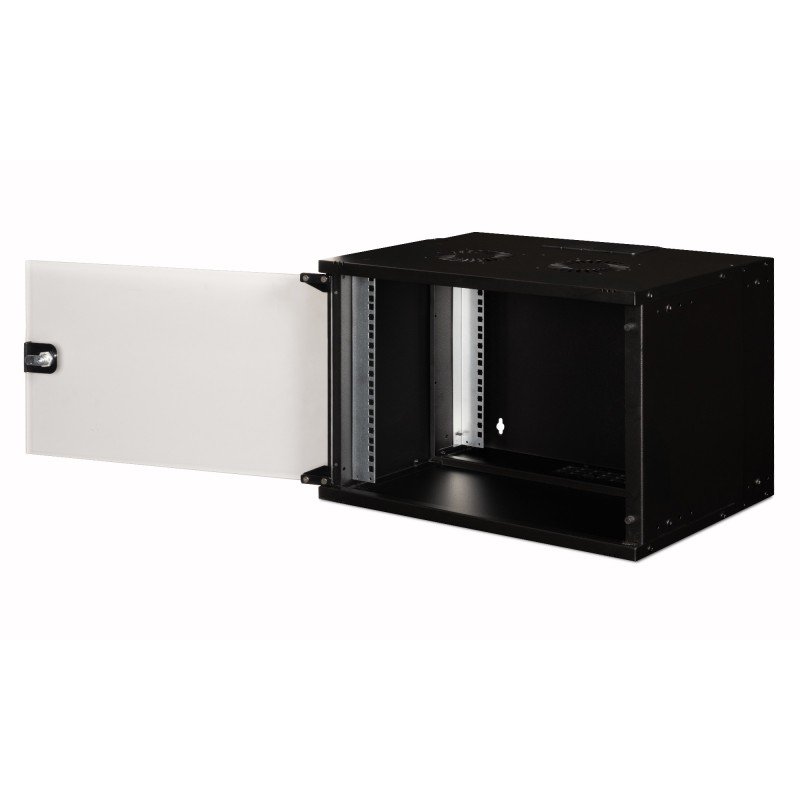 Buy Digitus SOHO PRO 7U Wall-Mounted Enclosure - SOHO PRO - Black, 370x540x400 mm in Cyprus, Nicosia, Limassol, Larnaka, Pafos