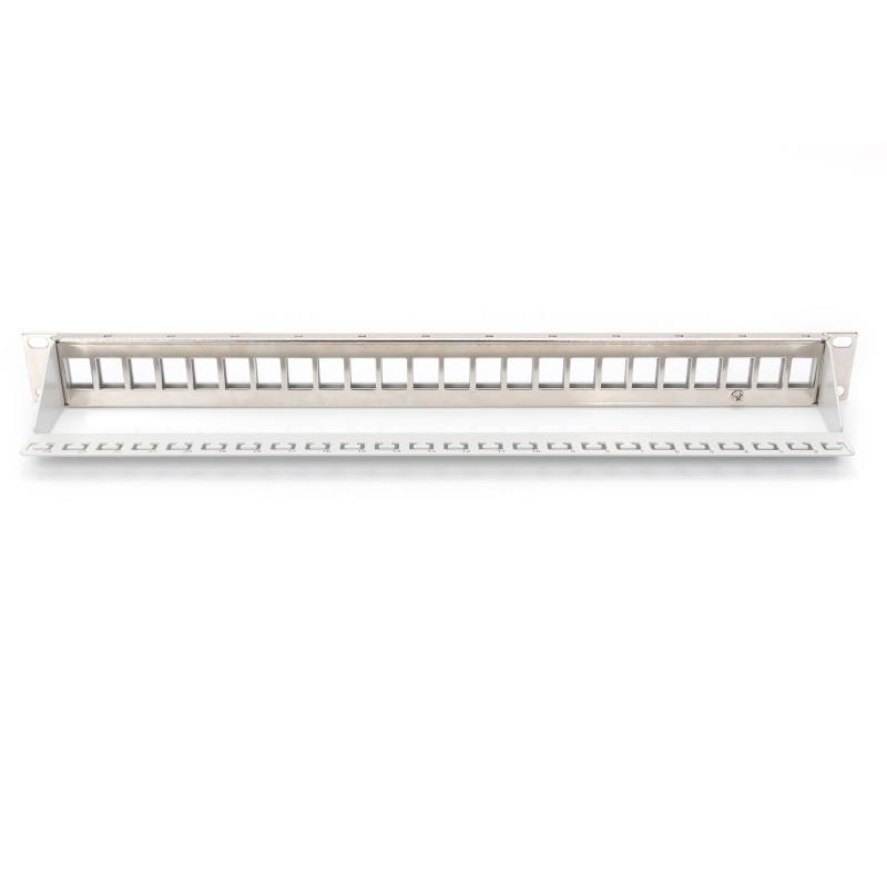 Buy DIGITUS Patch Panel - 1U 24-Port Modular Gray - Gray, 1U, 24-Port in Cyprus, Nicosia, Limassol, Larnaka, Pafos