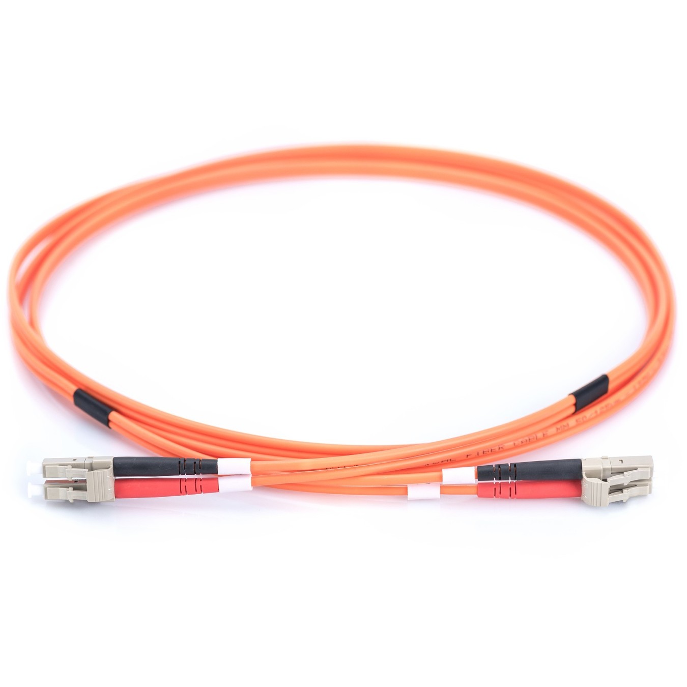DIGITUS LWL Patchkabel LC to LC - (Orange, 10 m, Multimode Duplex, OM2) — Buy in Cyprus with Fast Delivery