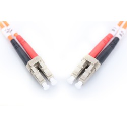 Buy DIGITUS LWL Patchkabel LC to LC - (Orange, 10 m, Multimode Duplex, OM2) in Cyprus, Nicosia, Limassol, Larnaka, Pafos
