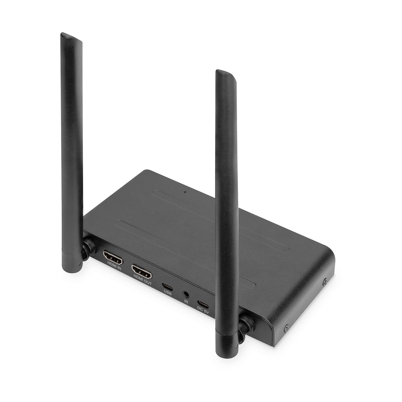 DIGITUS Wireless HDMI KVM Extender Set - Characteristics (Color, Memory size, CPU speed, etc, Up to 200 m, Full HD)