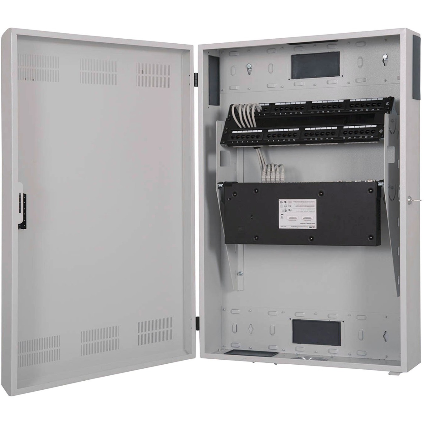 Digitus Slim Wall-Mount Cabinet 900x600x200 mm - grey — Buy in Cyprus with Fast Delivery