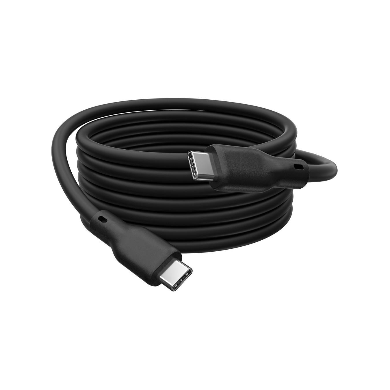 DIGITUS USB 3.2 Type-C to Type-C Cable - Silicone Jacket, 1 m, Black — Buy in Cyprus with Fast Delivery