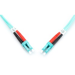 Buy DIGITUS LWL Patchkabel LC to LC 10m OM3 Multimode Duplex Aqua in Cyprus, Nicosia, Limassol, Larnaka, Pafos