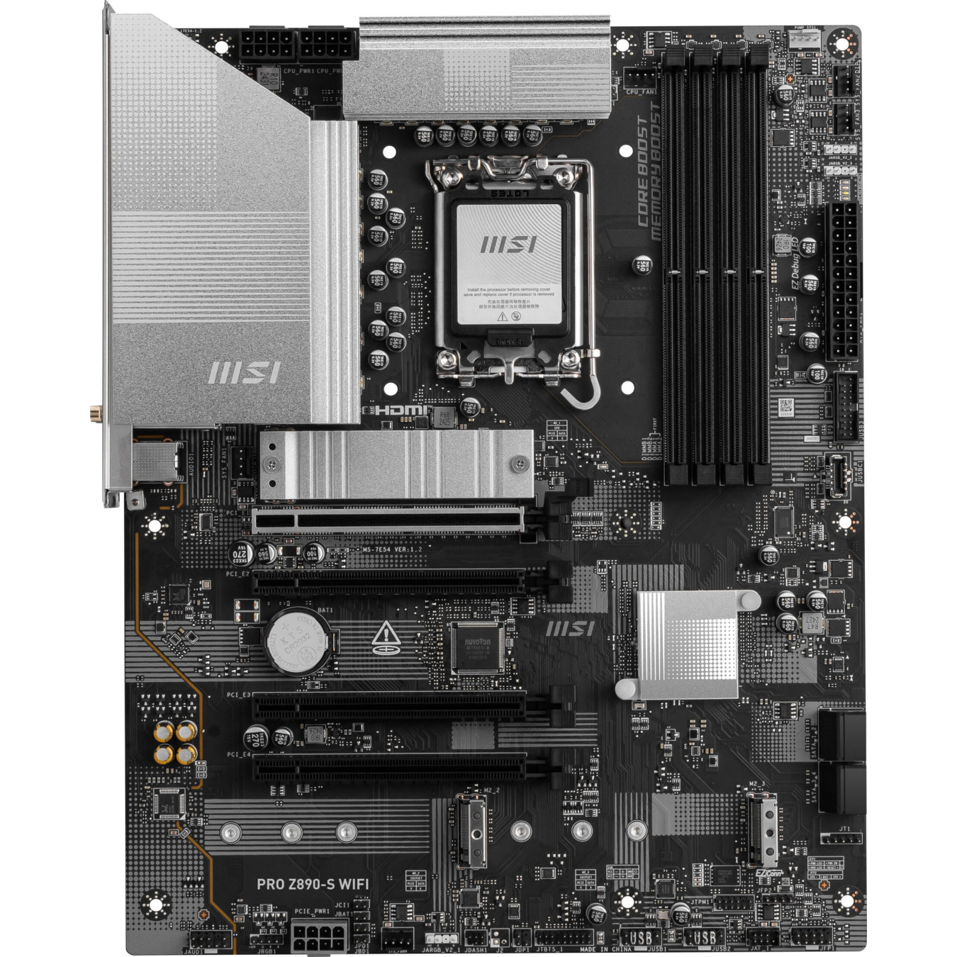 MSI PRO Z890-S WIFI ATX LGA1851 DDR5 Motherboard – Z890 DDR5 256GB | Armenius Store