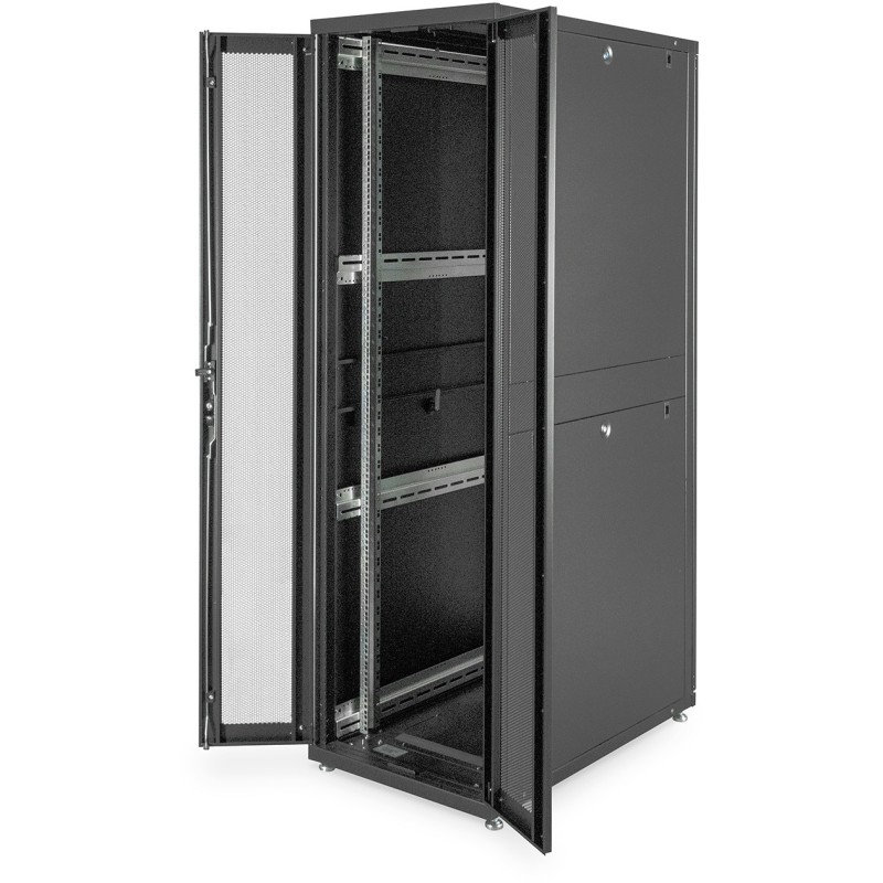 Buy Digitus Unique 42U Floor Standing Server Cabinet - 1970x600x1000 mm - Black in Cyprus, Nicosia, Limassol, Larnaka, Pafos