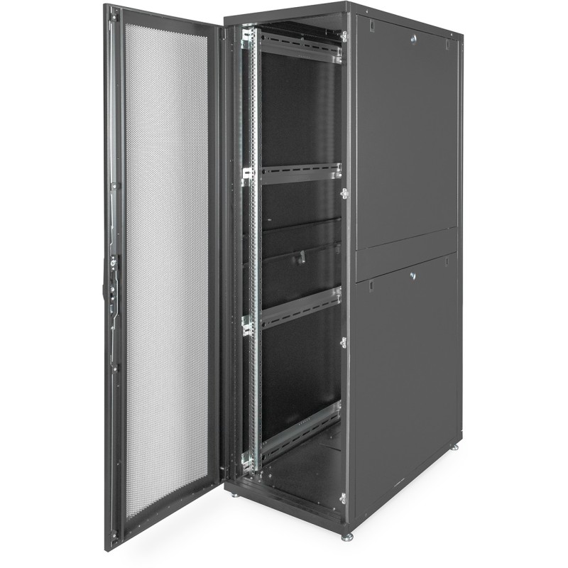 Buy Digitus Unique 42U Floor Standing Server Cabinet - 1970x600x1000 mm - Black in Cyprus, Nicosia, Limassol, Larnaka, Pafos