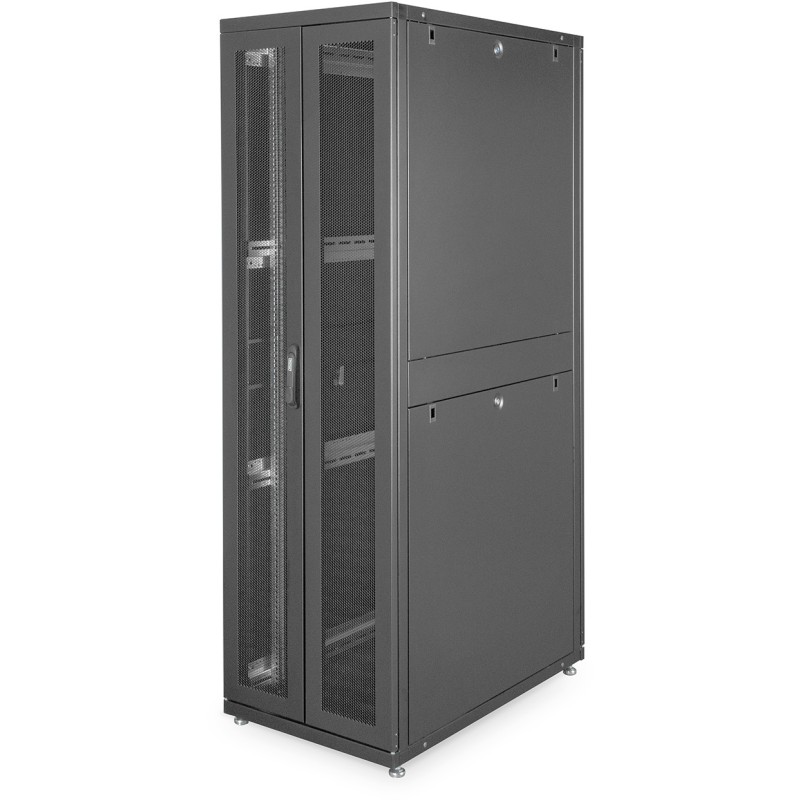 Buy Digitus Unique 42U Floor Standing Server Cabinet - 1970x600x1000 mm - Black in Cyprus, Nicosia, Limassol, Larnaka, Pafos