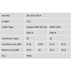 Buy DIGITUS LWL Patchkabel SC to SC - 3.00m Multimode Duplex OM4 - Multicolour in Cyprus, Nicosia, Limassol, Larnaka, Pafos