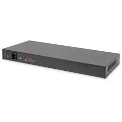 Buy DIGITUS Switch 24-Port L2 Managed PoE Gigabit Ethernet - Black, 1U Rack-Mount in Cyprus, Nicosia, Limassol, Larnaka, Pafos