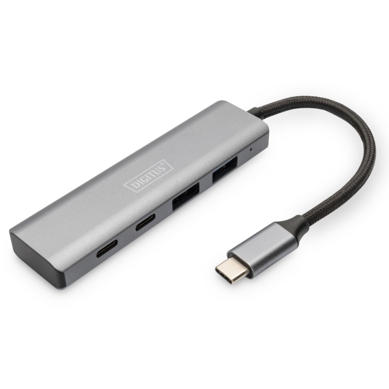 Buy DIGITUS USB-C-Hub 4-Port 3.1 - 2x USB-A + 2x USB-C, Internal Cable in Cyprus, Nicosia, Limassol, Larnaka, Pafos