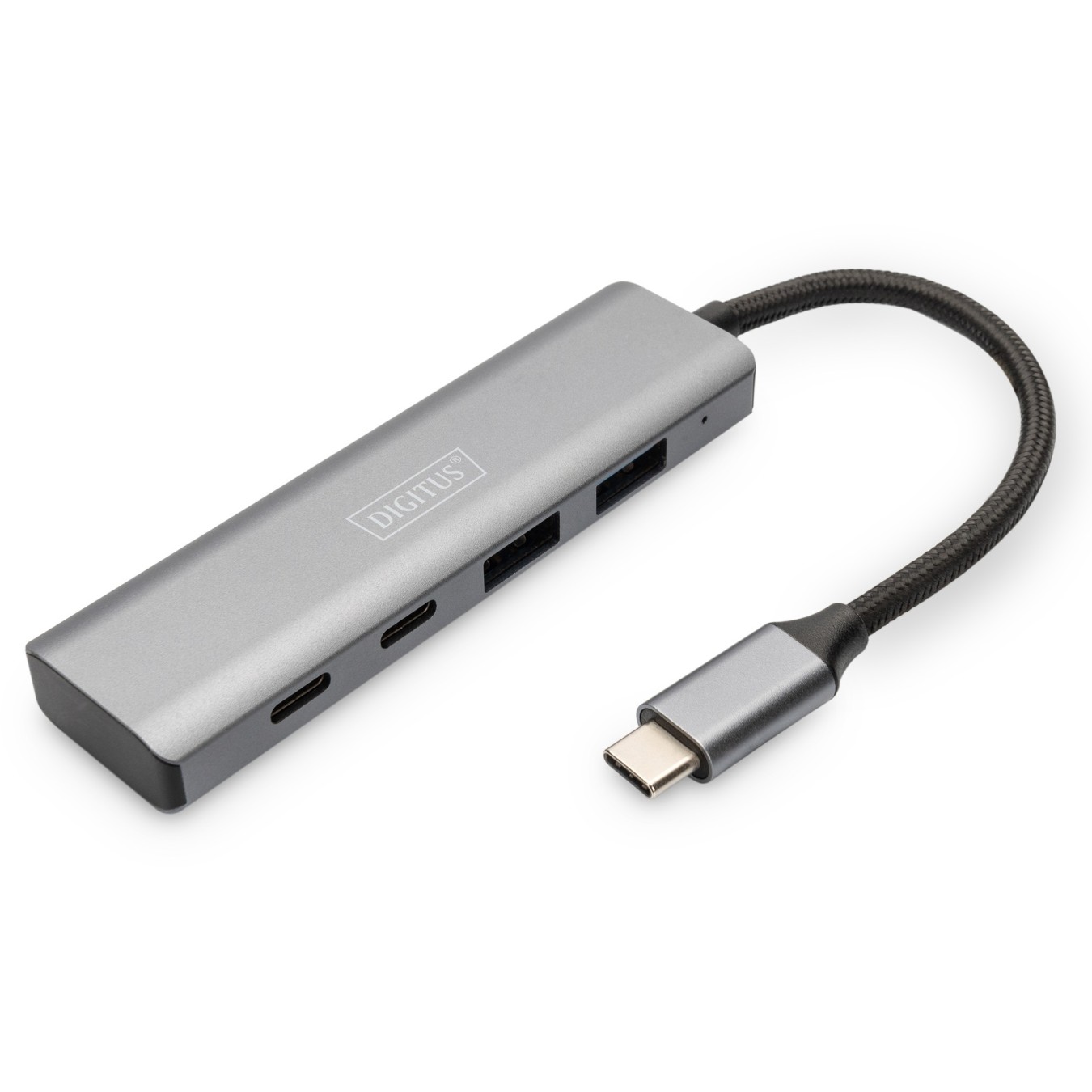 DIGITUS USB-C-Hub 4-Port 3.1 - 2x USB-A + 2x USB-C, Internal Cable — Buy in Cyprus with Fast Delivery