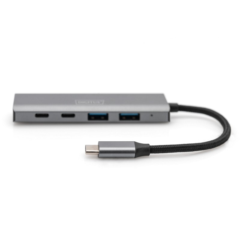 Buy DIGITUS USB-C-Hub 4-Port 3.1 - 2x USB-A + 2x USB-C, Internal Cable in Cyprus, Nicosia, Limassol, Larnaka, Pafos