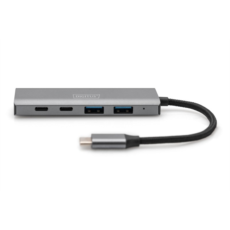 Buy DIGITUS USB-C-Hub 4-Port 3.1 - 2x USB-A + 2x USB-C, Internal Cable in Cyprus, Nicosia, Limassol, Larnaka, Pafos