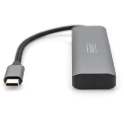 Buy DIGITUS USB-C-Hub 4-Port 3.1 - 2x USB-A + 2x USB-C, Internal Cable in Cyprus, Nicosia, Limassol, Larnaka, Pafos