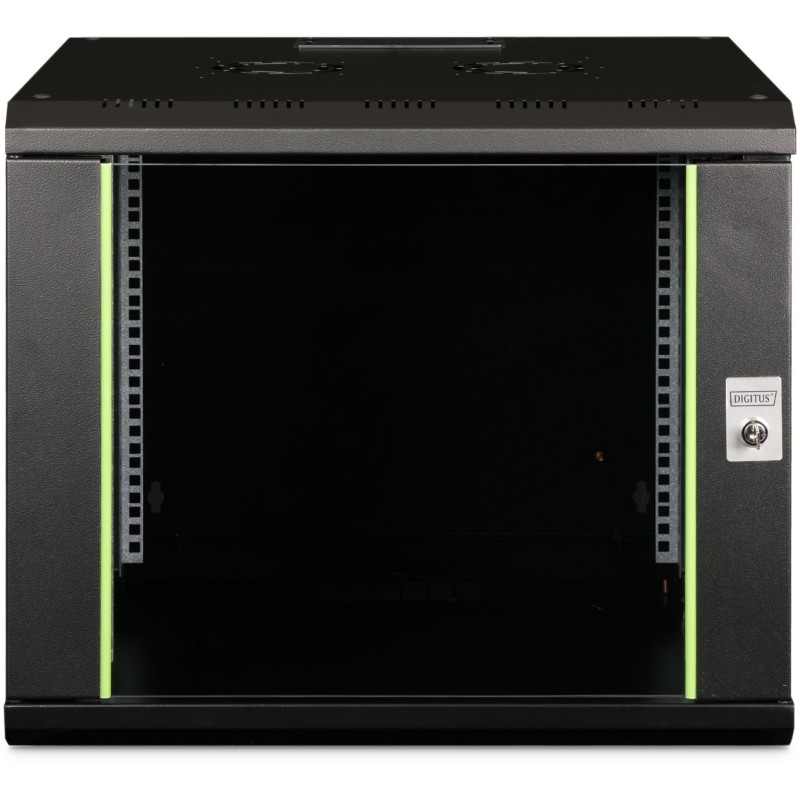 Buy DIGITUS Wandgehäuse Unique 9HE 509x600x600mm schwarz - Wall-mount cabinet, ... in Cyprus, Nicosia, Limassol, Larnaka, Pafos