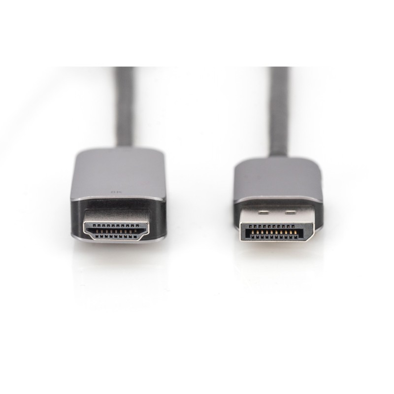 Buy DIGITUS DisplayPort to HDMI Cable 8K 1.8 m - (Black) in Cyprus, Nicosia, Limassol, Larnaka, Pafos
