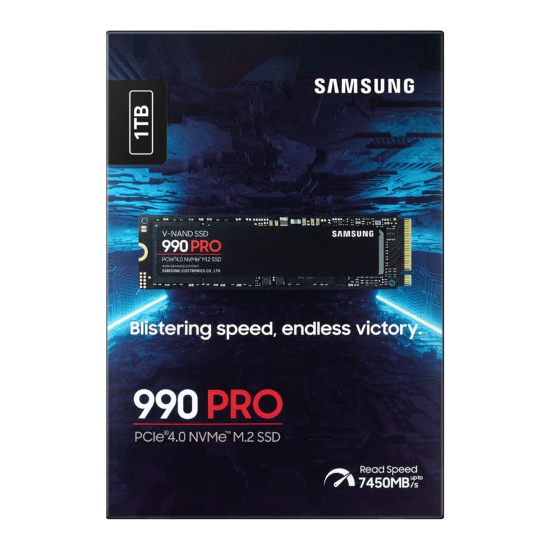 Buy Samsung 990 Pro M.2 NVMe SSD - MZ-V9P1T0BW - 1TB PCIe 4.0 x4, NVMe 2.0, up t... in Cyprus, Nicosia, Limassol, Larnaka, Pafos