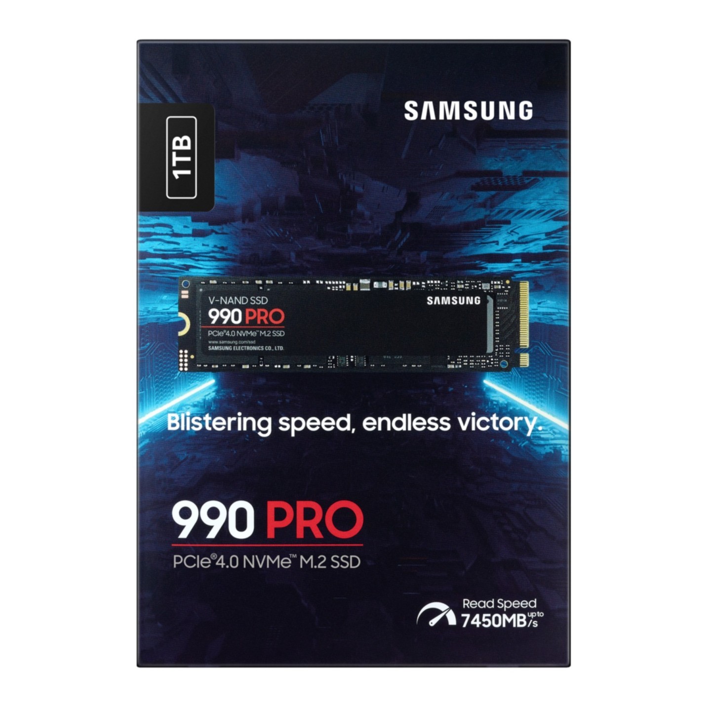 Samsung 990 PRO 1TB M.2 NVMe SSD - PCIe 4.0 x4 7450 MB/s - MZ-V9P1T0BW (Boxed) — Buy in Cyprus with Fast Delivery