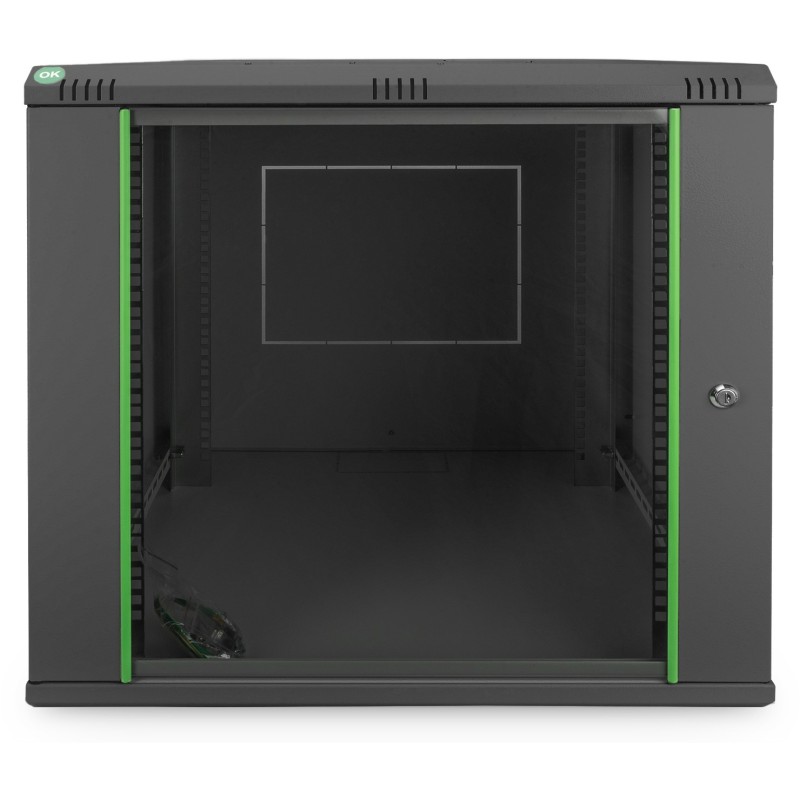 Buy DIGITUS Wall Mount Cabinet Dynamic 12HE - 607x600x600mm Black in Cyprus, Nicosia, Limassol, Larnaka, Pafos