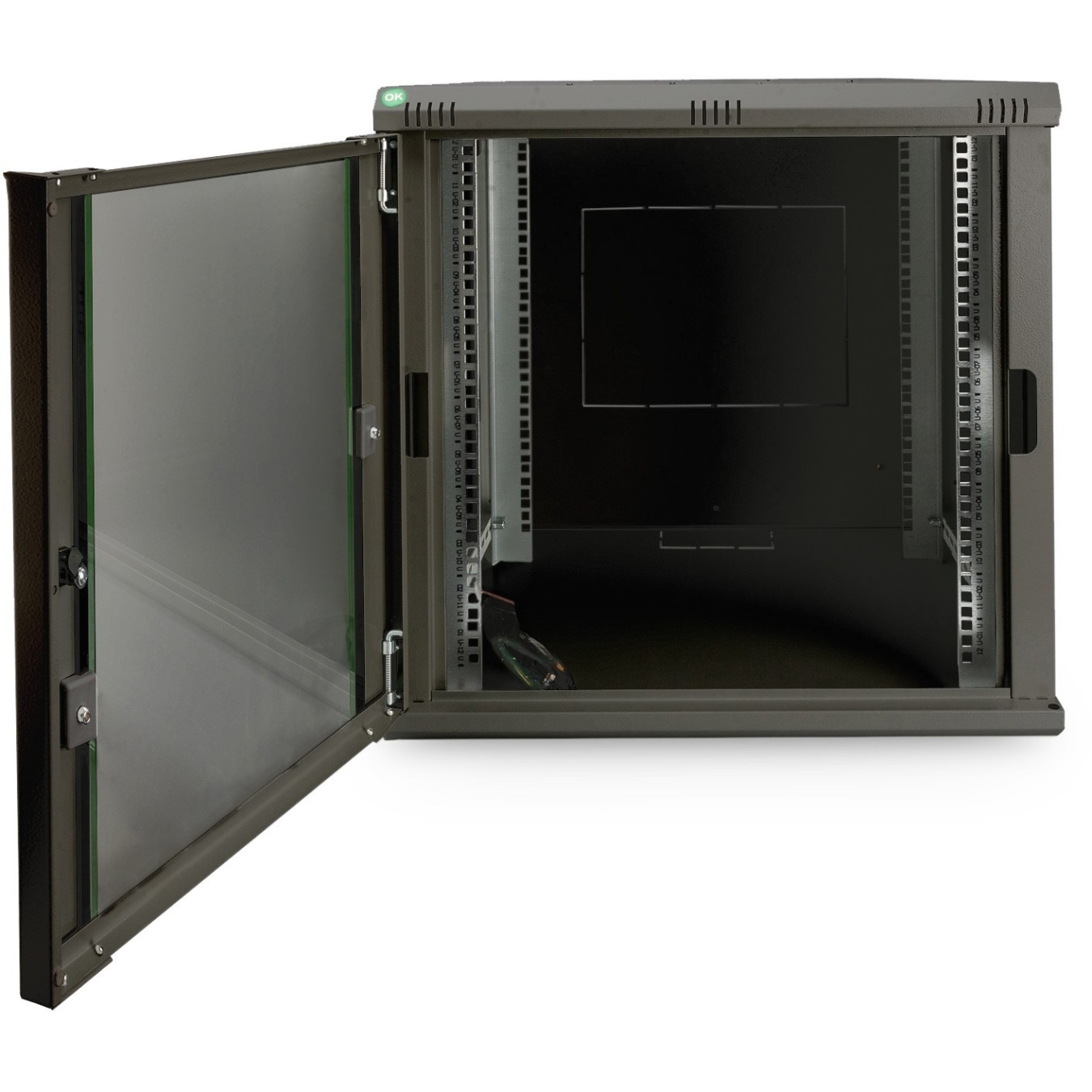 DIGITUS Wall Mount Cabinet Dynamic 12HE - 607x600x600mm Black — Buy in Cyprus with Fast Delivery