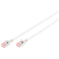 Buy DIGITUS Cat6 U/FTP Slim Patch Cable - 10m - Gray in Cyprus, Nicosia, Limassol, Larnaka, Pafos