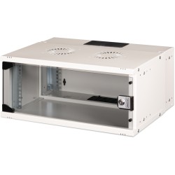 Buy Digitus Wall Mount Enclosure SOHO PRO 4HE - SOHO PRO - Grey, 4U, 240x540x400 mm in Cyprus, Nicosia, Limassol, Larnaka, Pafos