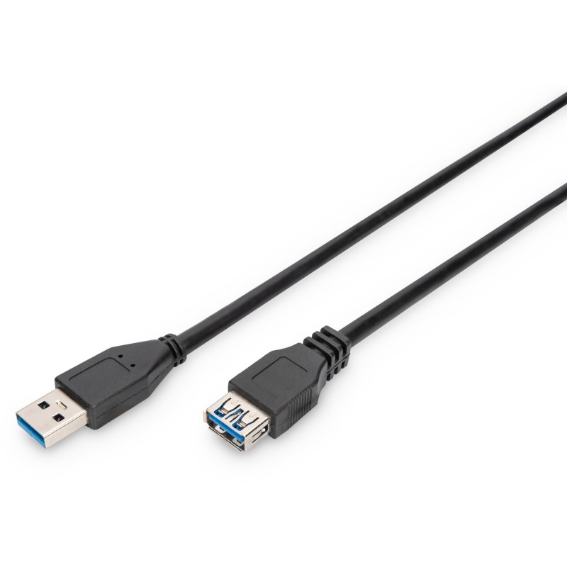 Buy Digitus USB 3.0 Extension Cable Type A to A - 3.0 m - Black in Cyprus, Nicosia, Limassol, Larnaka, Pafos