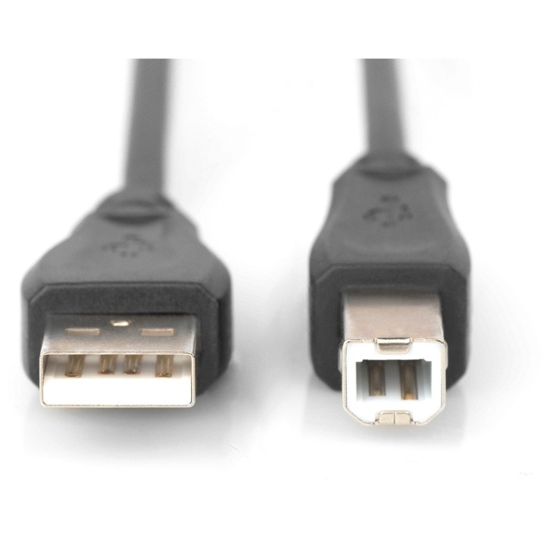 Buy DIGITUS USB 2.0 USB A to USB-B Cable - Black - 3.0 m in Cyprus, Nicosia, Limassol, Larnaka, Pafos