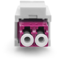 Buy DIGITUS LC-LC Duplex Keystone Module, Multimode OM4 - OM4 multimode fiber, L... in Cyprus, Nicosia, Limassol, Larnaka, Pafos