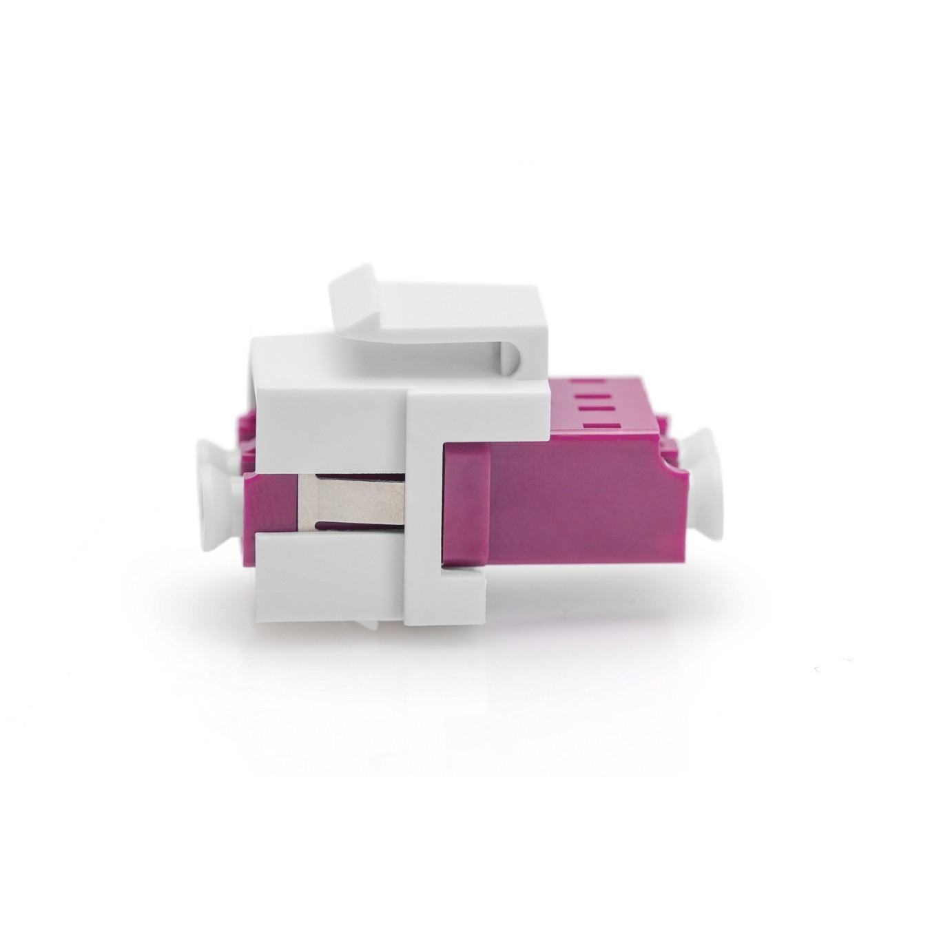 DIGITUS LC-LC Duplex Keystone Module, Multimode OM4 - OM4 multimode fiber, LC duplex keystone