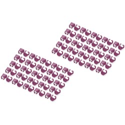 Buy Digitus Color Coding Clips for Patch Cables - Magenta (Color: Magenta, Cable... in Cyprus, Nicosia, Limassol, Larnaka, Pafos